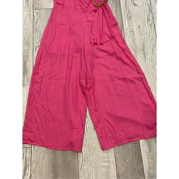 ee:some hot pink Capri romper, jumpsuit size S - Picture 4 of 12